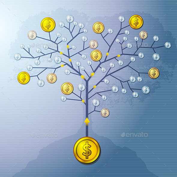 GraphicRiver Investment Tree 10955088 GraphicRiver Investment Tree 10955088