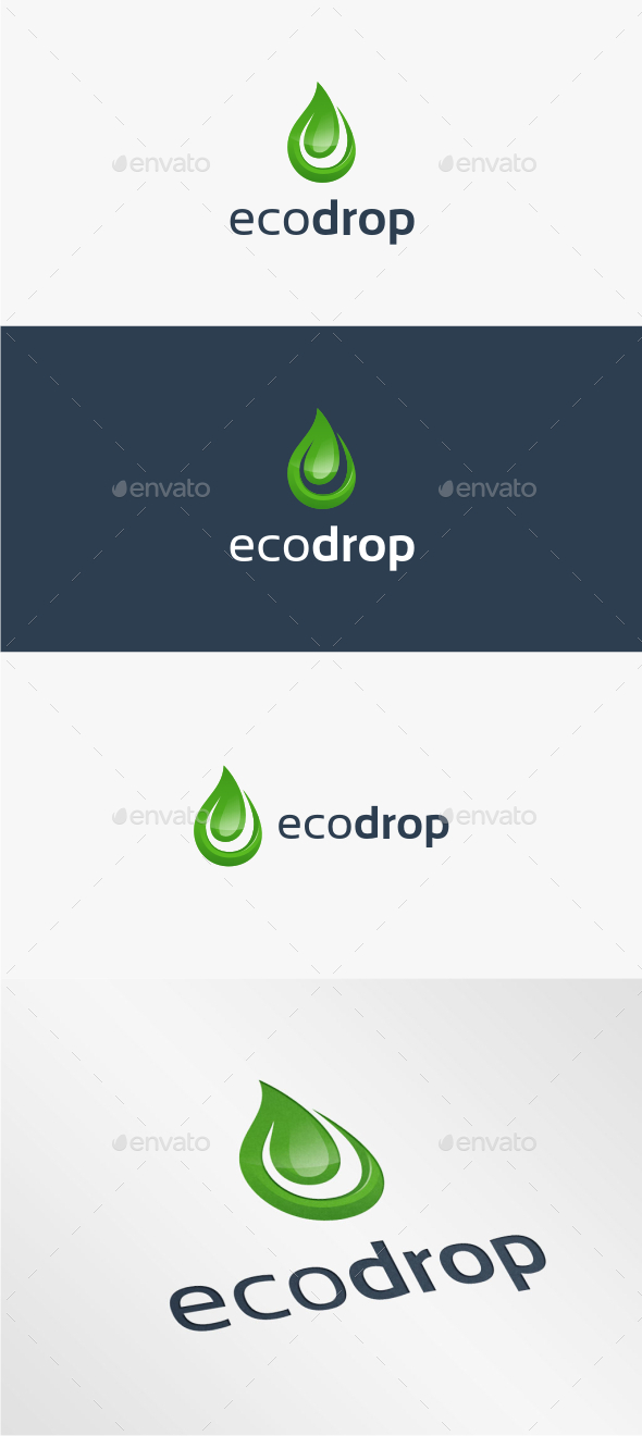 Eco Drop - Logo Template