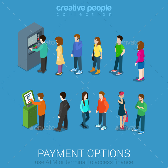 GraphicRiver Waiting in Line 10957355 GraphicRiver Waiting in Line 10957355