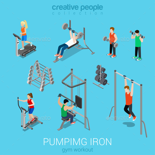 GraphicRiver Gym 10957357 GraphicRiver Gym 10957357