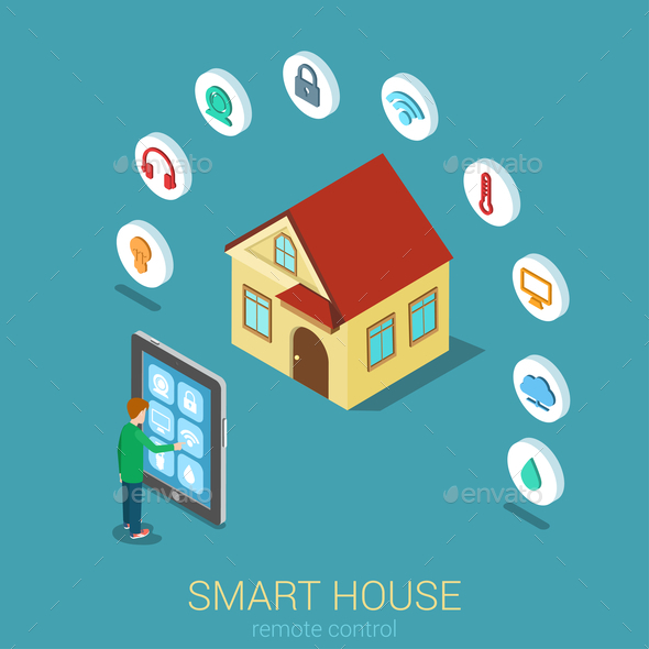 GraphicRiver Smart House 10957387 GraphicRiver Smart House 10957387