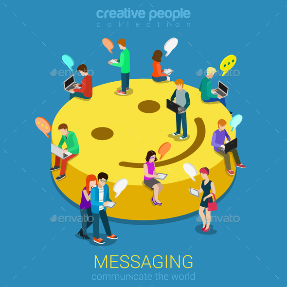 GraphicRiver Chat Messaging 10957388 GraphicRiver Chat Messaging 10957388