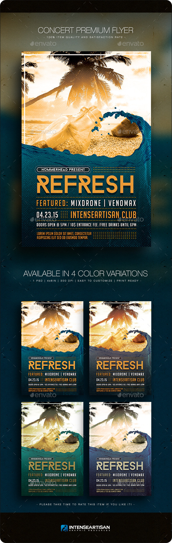 Summer V.4 - Club And Party Flyer (Clubs & Parties)