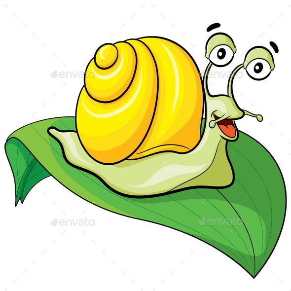 GraphicRiver Snail Cartoon 10958651 GraphicRiver Snail Cartoon 10958651