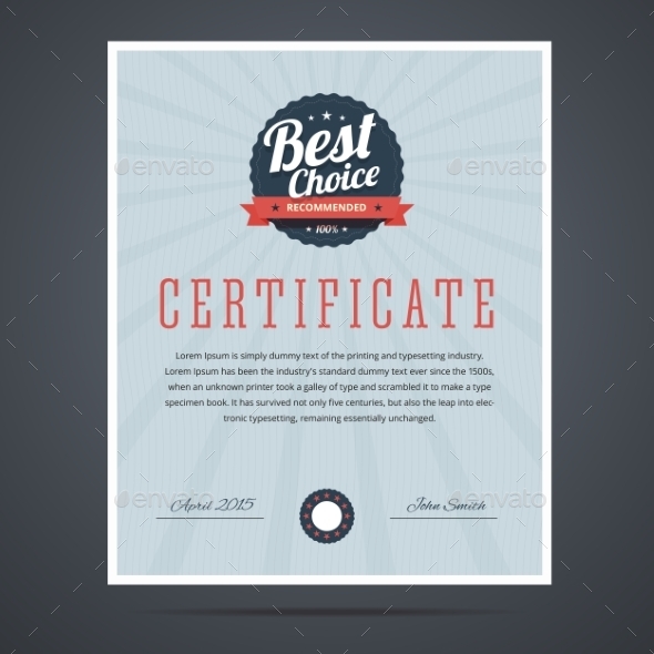 GraphicRiver Certificate 10958666 GraphicRiver Certificate 10958666