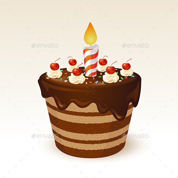 GraphicRiver Chocolate Cake 10958687 GraphicRiver Chocolate Cake 10958687