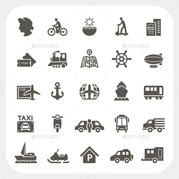 Transportation Icons