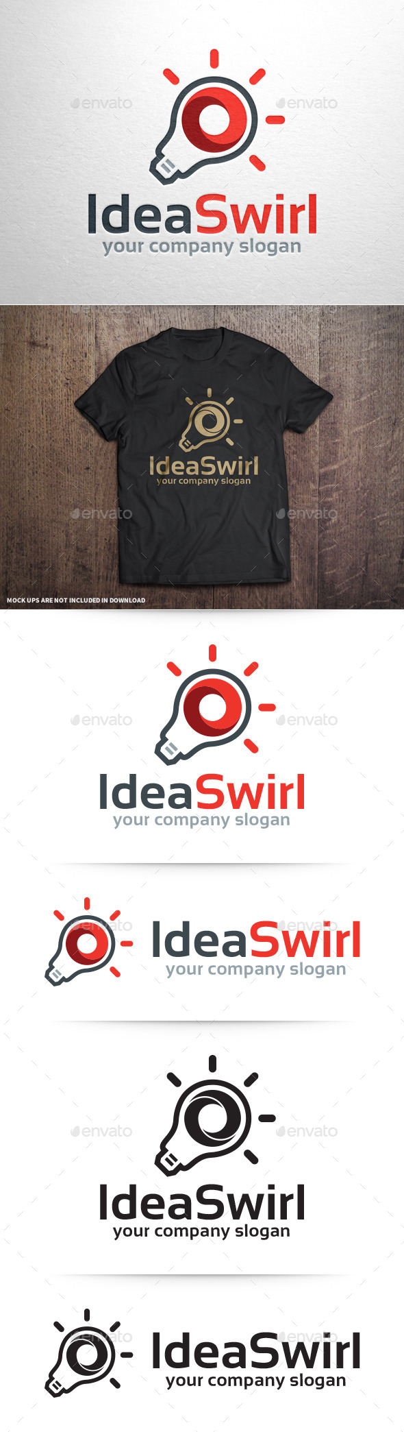 GraphicRiver Ideas Swirl Logo Template 10962038 GraphicRiver Ideas Swirl Logo Template 10962038