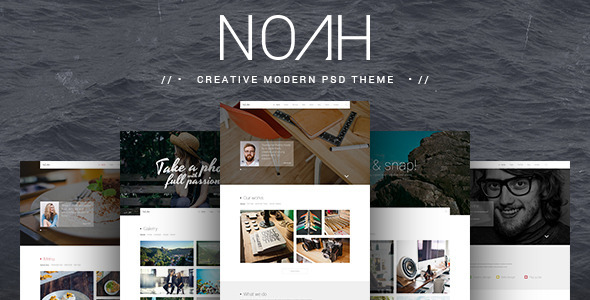 NOAH | PSD Theme