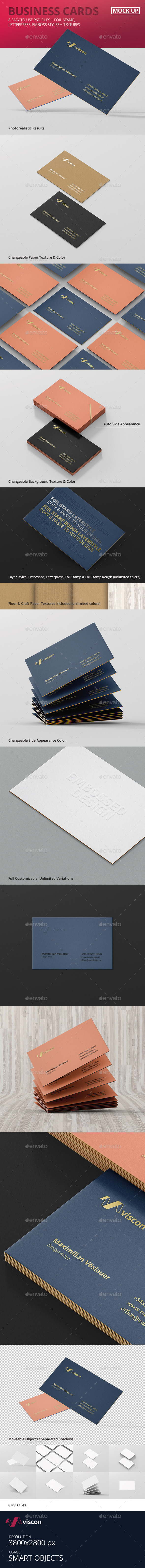 GraphicRiver Business Cards Mock-Ups 10963970 GraphicRiver Business Cards Mock-Ups 10963970
