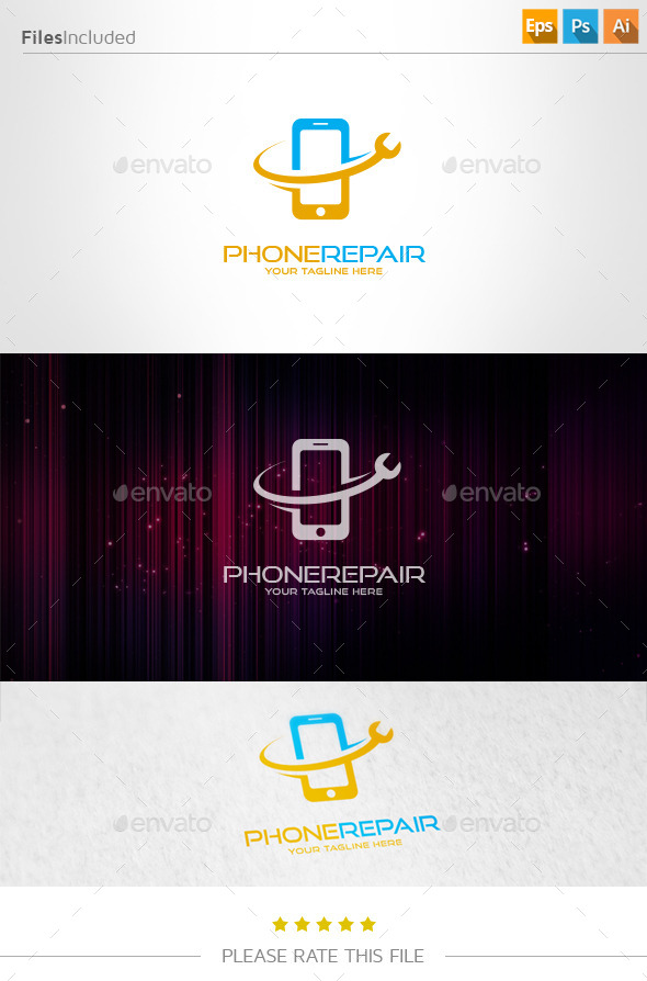 GraphicRiver Mobile Logo 10963964 GraphicRiver Mobile Logo 10963964