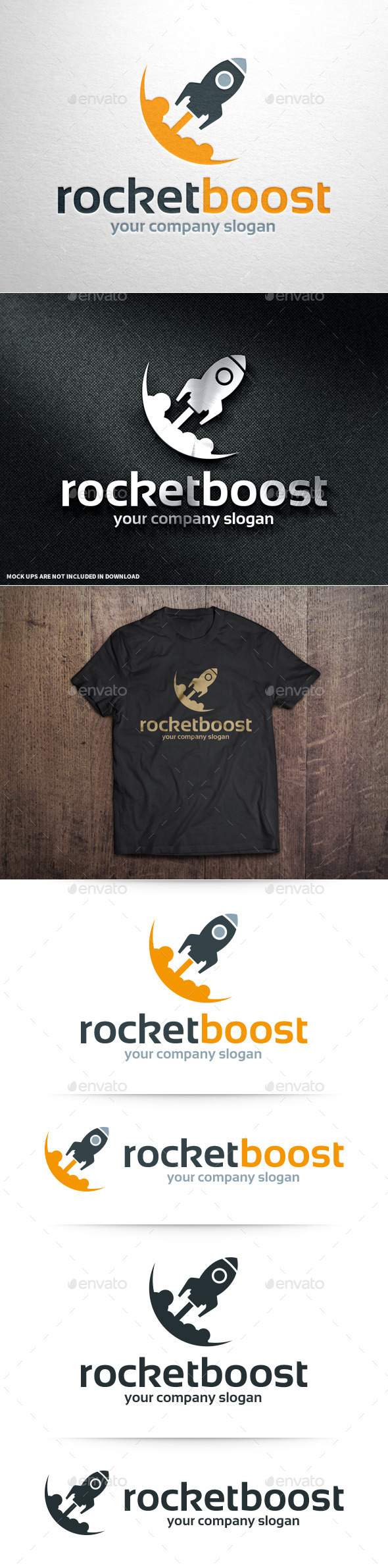 GraphicRiver Rocket Boost Logo Template 10964019 GraphicRiver Rocket Boost Logo Template 10964019