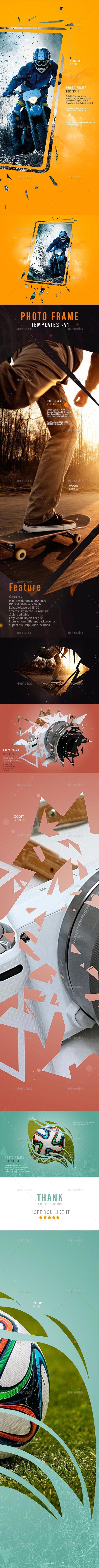 GraphicRiver Photo Frame Templates V1 10923225 GraphicRiver Photo Frame Templates V1 10923225