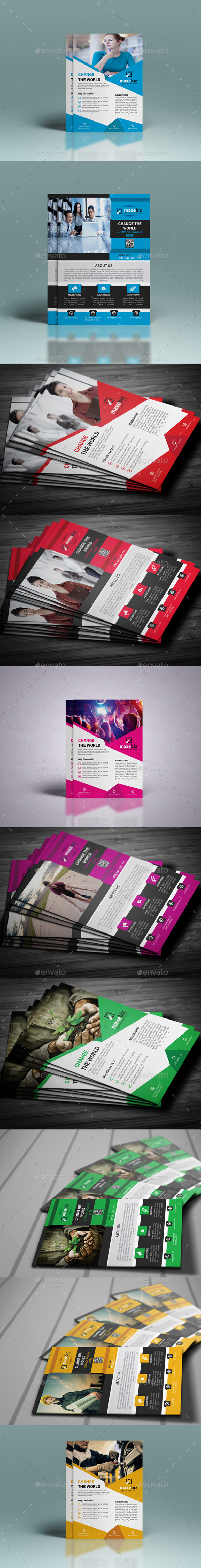GraphicRiver Corporate Flyer Template 10966628 GraphicRiver Corporate Flyer Template 10966628