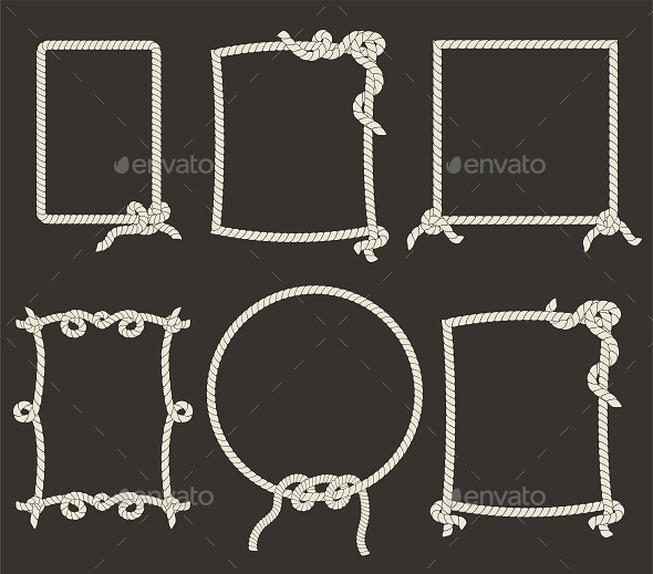GraphicRiver Rope Frames 10966776 GraphicRiver Rope Frames 10966776
