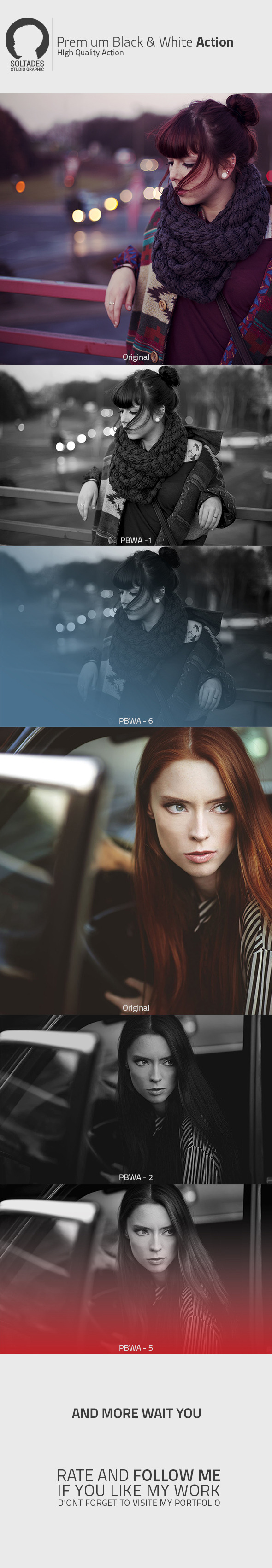 GraphicRiver Premium Black & White Action 10967915 GraphicRiver Premium Black & White Action 10967915