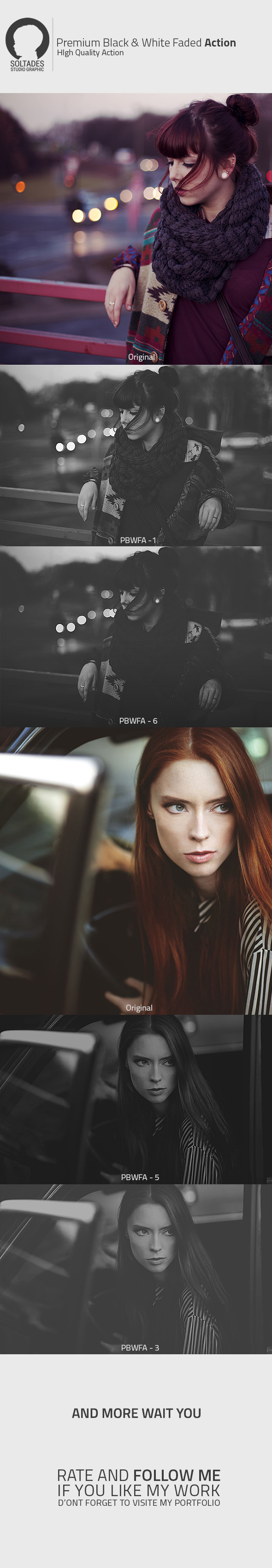 GraphicRiver Premium Black & White Faded Action 10967937 GraphicRiver Premium Black & White Faded Action 10967937