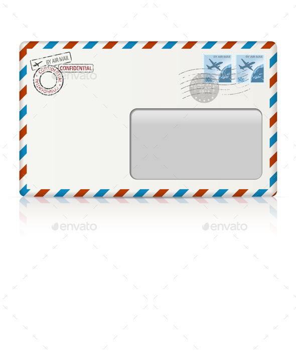 GraphicRiver Air Mail Envelope 10968411 GraphicRiver Air Mail Envelope 10968411