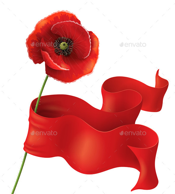 GraphicRiver Red Poppy Flower 10968615 GraphicRiver Red Poppy Flower 10968615