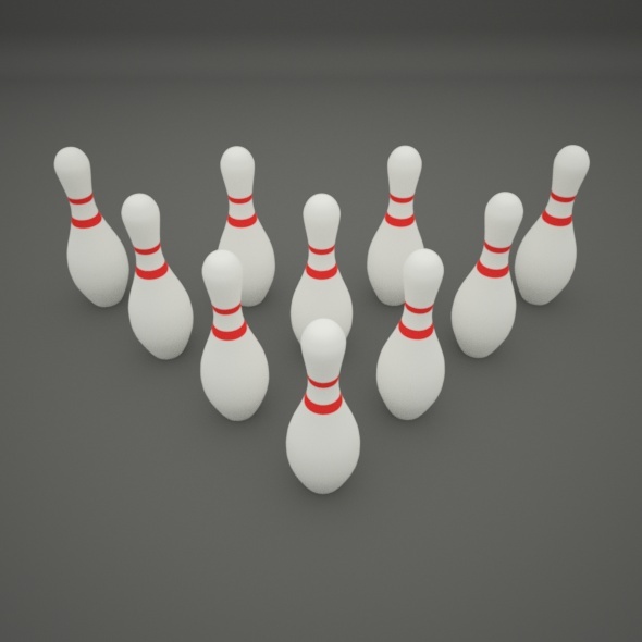 3DOcean Bowling Pin 10969734 3DOcean Bowling Pin 10969734