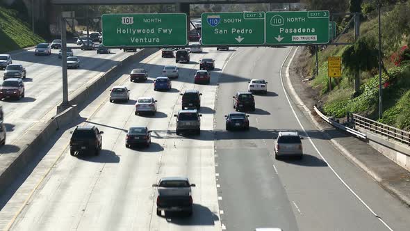 Los Angeles Freeway Traffic 2 Los Angeles Freeway Traffic 2