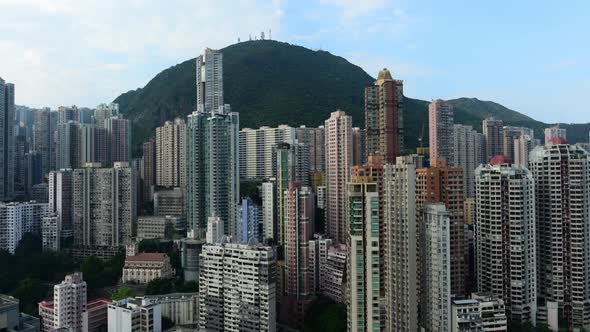 Clouds Over Hong Kong Skyline And Victoria Peak Hong Kong Clouds Over Hong Kong Skyline And Victoria Peak Hong Kong