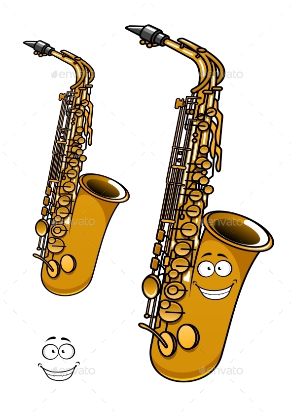 GraphicRiver Saxophone 10976563 GraphicRiver Saxophone 10976563