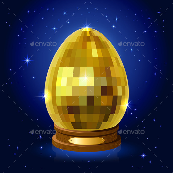GraphicRiver Easter Egg on a Stand 10978061 GraphicRiver Easter Egg on a Stand 10978061