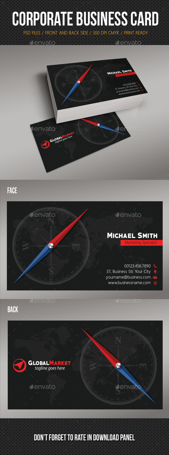 GraphicRiver Corporate Business Card 10 10979580 GraphicRiver Corporate Business Card 10 10979580