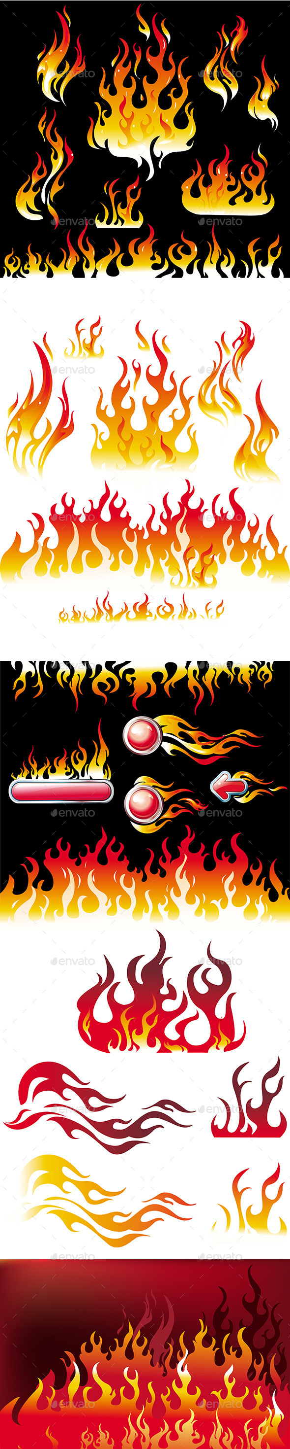 GraphicRiver Fire Elements 10979952 GraphicRiver Fire Elements 10979952