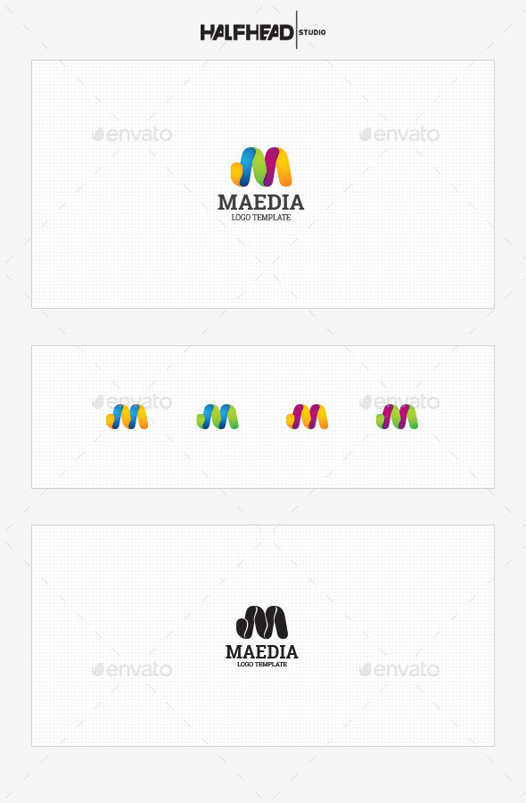 Maedia Logo Template (Letters)