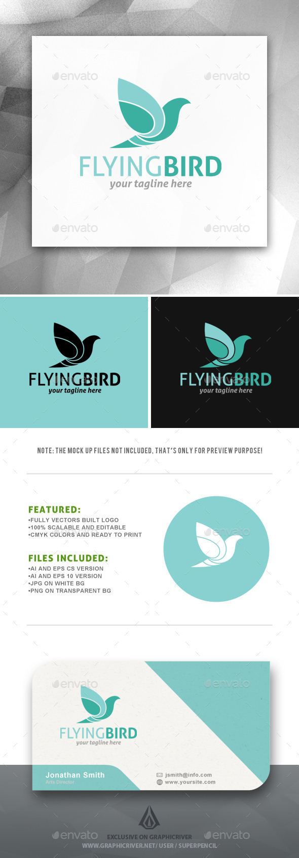 FlyingBird Logo (Animals)