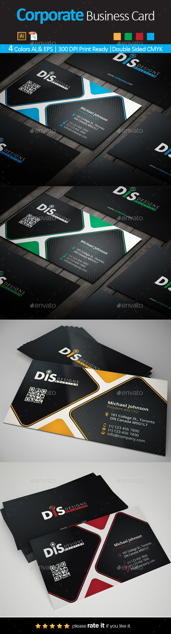 GraphicRiver Business Card 10983634 GraphicRiver Business Card 10983634