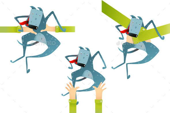 GraphicRiver Cheerful Dog in Catching Hands 10984488 GraphicRiver Cheerful Dog in Catching Hands 10984488