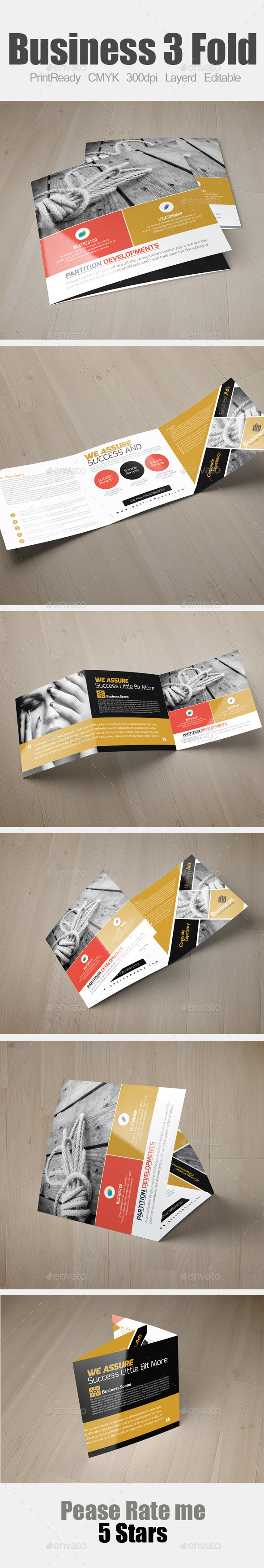 GraphicRiver Multi Use Business Square Trifold Template 10984816 GraphicRiver Multi Use Business Square Trifold Template 10984816