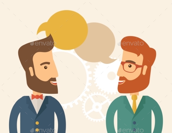 GraphicRiver Two Professional Young Men 10985085 GraphicRiver Two Professional Young Men 10985085