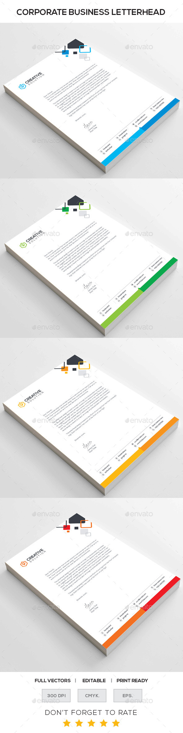 GraphicRiver CREATIVE SOLUTION Corporate Letterhead 10985202 GraphicRiver CREATIVE SOLUTION Corporate Letterhead 10985202