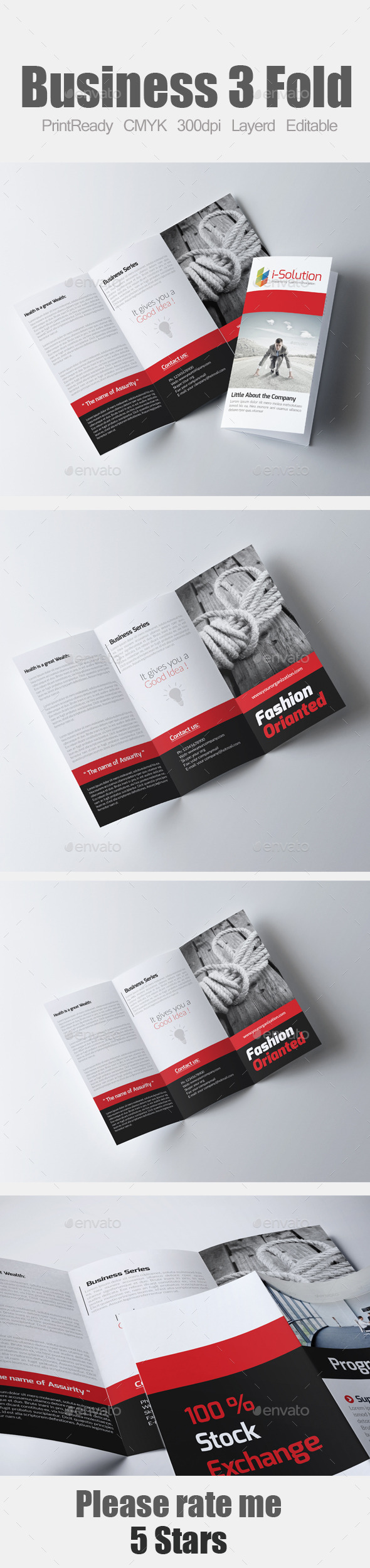 GraphicRiver Tri Fold Business Brochure 10985240 GraphicRiver Tri Fold Business Brochure 10985240