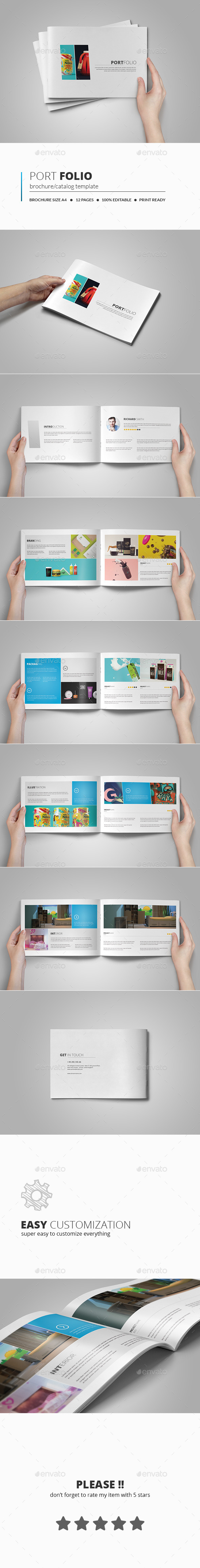 GraphicRiver Portfolio Brochure Template 10985261 GraphicRiver Portfolio Brochure Template 10985261