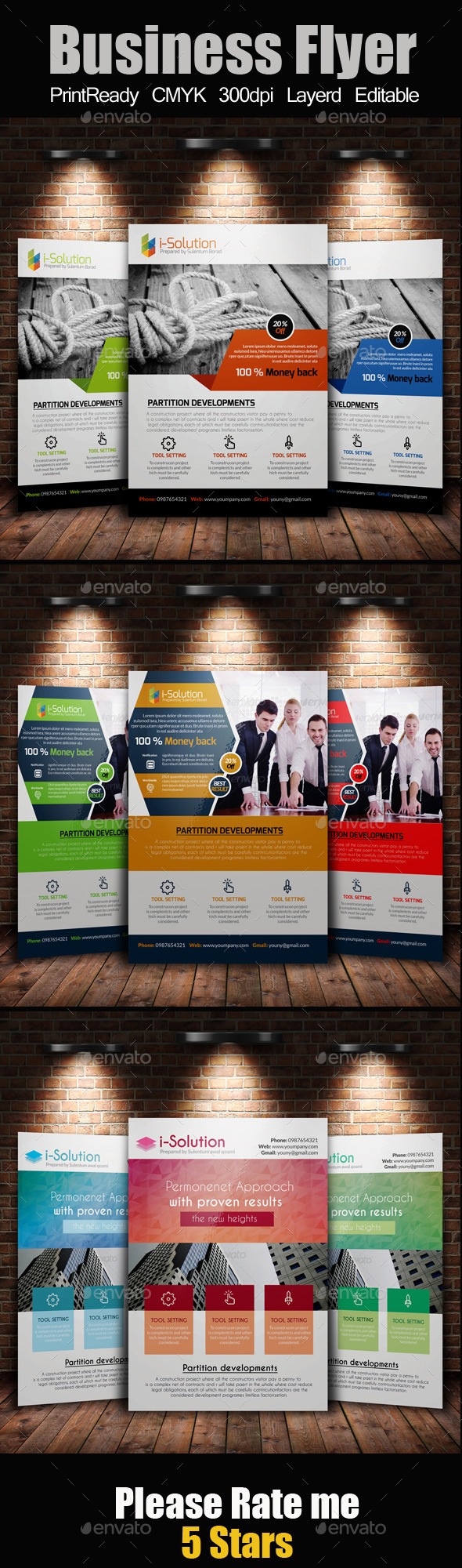 GraphicRiver A4 Business Flyer Template Bundle 10986245 GraphicRiver A4 Business Flyer Template Bundle 10986245