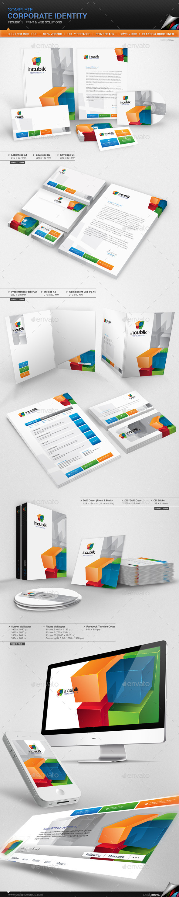 GraphicRiver Corporate Identity Incubik 10986443 GraphicRiver Corporate Identity Incubik 10986443