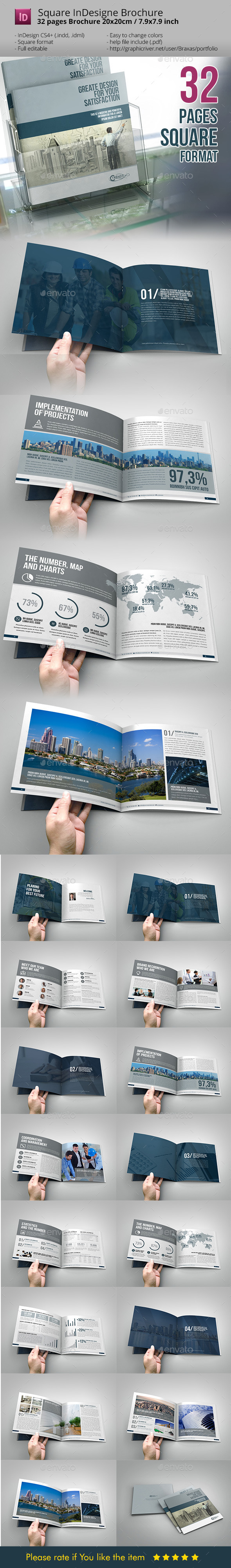 GraphicRiver Business Brochure Square InDesign Template 10986497 GraphicRiver Business Brochure Square InDesign Template 10986497