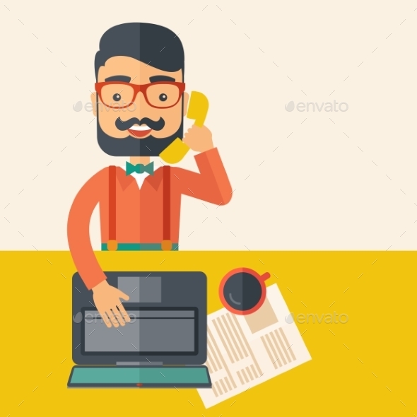 GraphicRiver Telemarketing 10986650 GraphicRiver Telemarketing 10986650