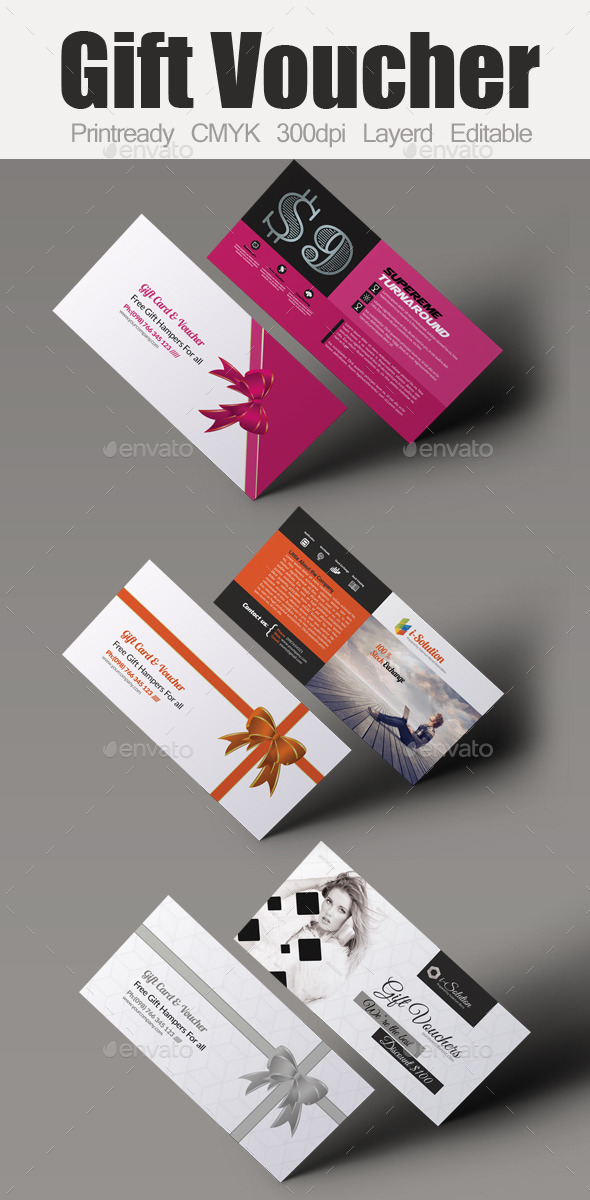 GraphicRiver Multi Use Business Gift Voucher Bundle 10986733 GraphicRiver Multi Use Business Gift Voucher Bundle 10986733