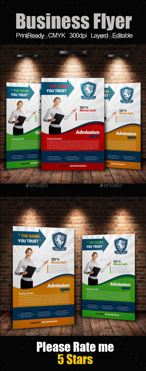 GraphicRiver Education Flyer Template 10987208 GraphicRiver Education Flyer Template 10987208