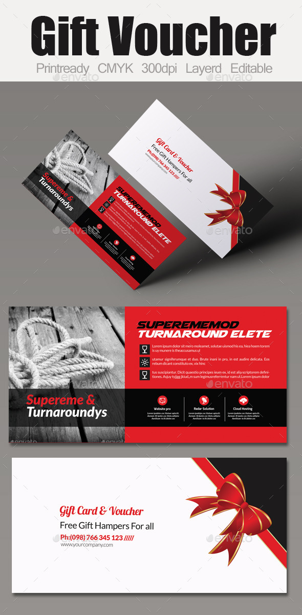 GraphicRiver Multi Use Business Gift Voucher 10987227 GraphicRiver Multi Use Business Gift Voucher 10987227