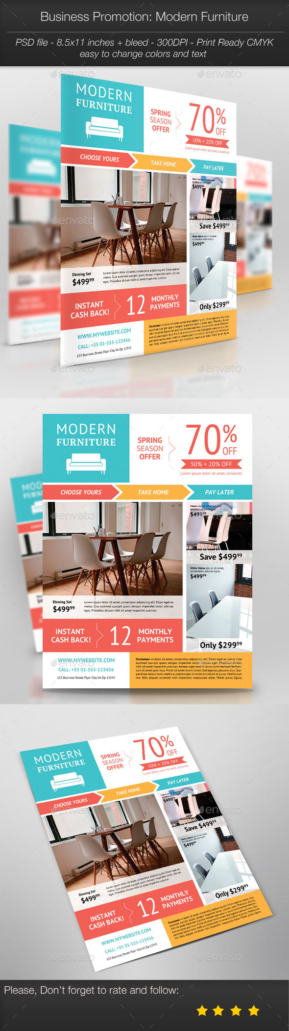 GraphicRiver Business Promotion Modern Furniture 10987969 GraphicRiver Business Promotion Modern Furniture 10987969