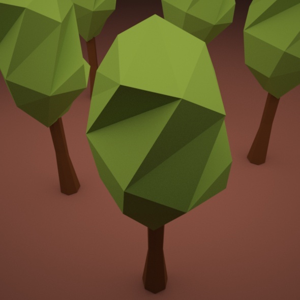3DOcean Low Poly Twisted Tree 10988015 3DOcean Low Poly Twisted Tree 10988015