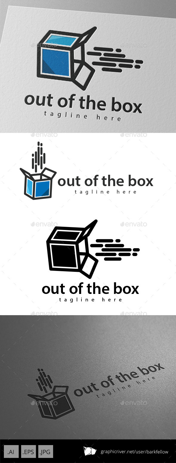 GraphicRiver Out Of the Box Logo Design 10989119 GraphicRiver Out Of the Box Logo Design 10989119