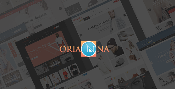 Orianna - Fashion PSD Template